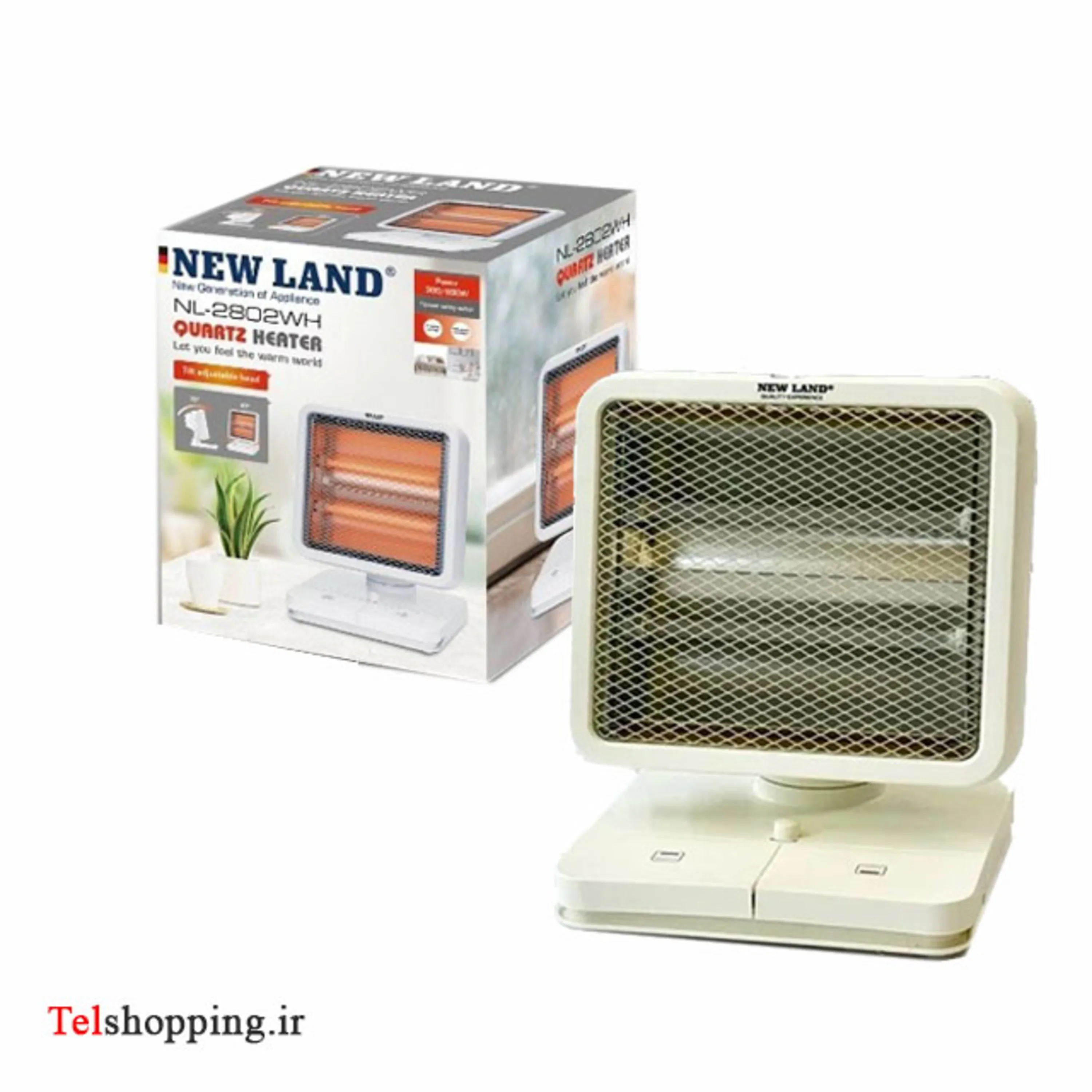 بخاری برقی کوارتزی نیولندNL2803